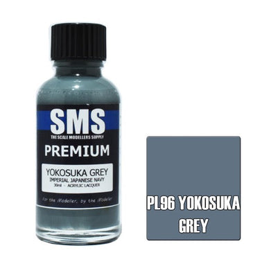 SMS PL96 Premium Acrylic Lacquer Yokosuka Grey (IJN) 30ml